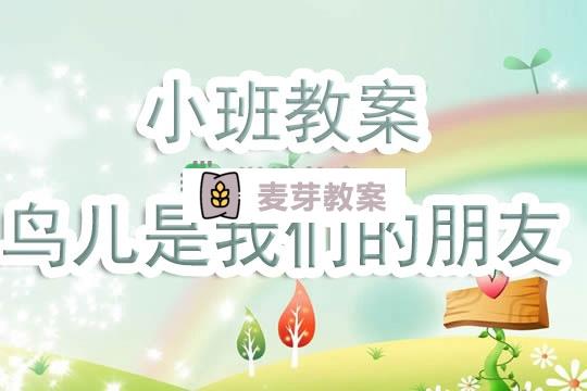 幼兒園小班教案《鳥兒是我們的朋友》