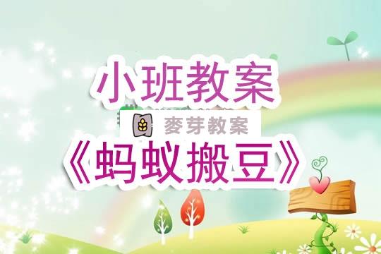 幼兒園小班教案《螞蟻搬豆》含反思